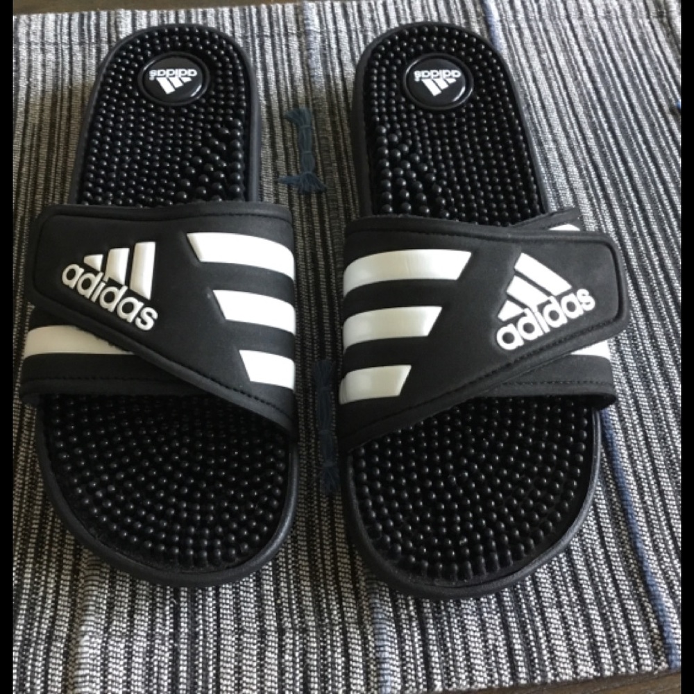 ADIDAS “Adissage” Slides — Men’s Size 9W
